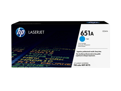 [1877286] HP Toner 651A Cyan HV