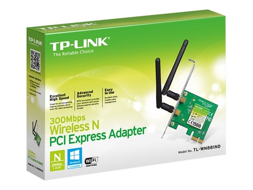 [1881350] TP-LINK 300Mbps WLAN PCIE Adapter
