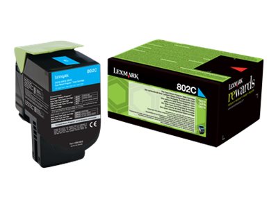 [1886258] LEXMARK 80C20C0 return toner cyan