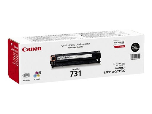 [1915605] CANON CARTOUCHE TONER 731 BK PO