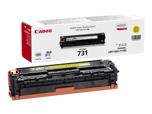 [1915608] CANON CARTOUCHE TONER 731 Y POU