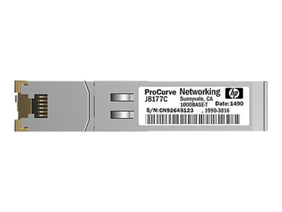 [1966252] HPE X120 1G SFP RJ45 T Transceiver Renew
