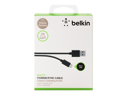 [2027725] BELKIN Cable Micro-USB vers USB-A 2m