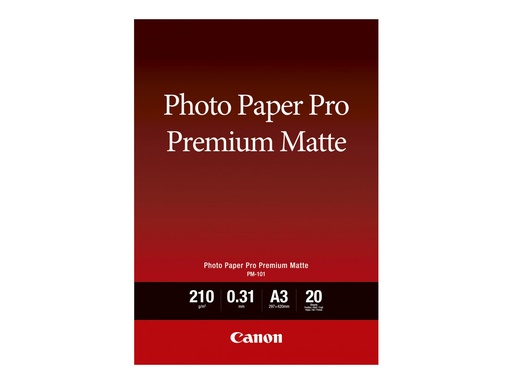[2028049] CANON Photo Paper Premium Matte A3 20 sh