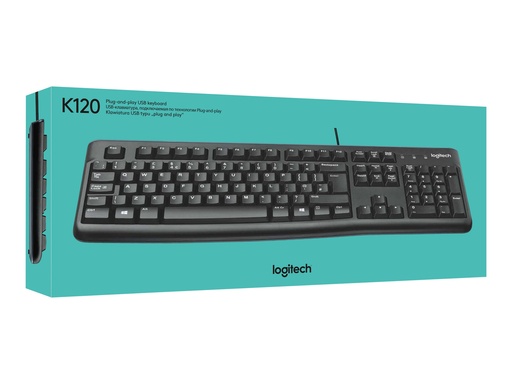 [2071201] LOGI K120 Corded Keyboard black FRA