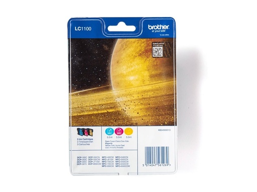 [2075319] BROTHER BLISTER PACK RAINBOW 35