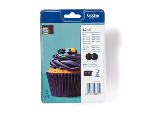 [2075336] BROTHER Pack blister de 2 carto