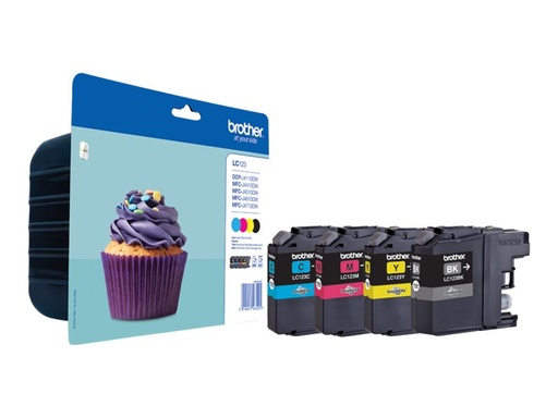 [2075340] BROTHER Pack blister de 4 carto