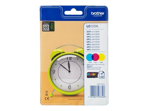 [2075350] BROTHER Pack blister de 3 carto