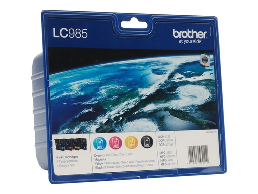 [2075381] BROTHER Pack blister de 4 carto
