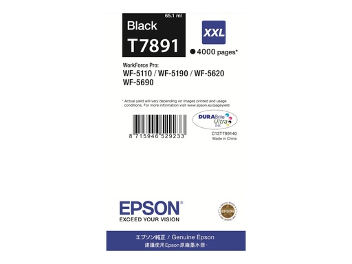 [2088603] EPSON 1LB T7891 ink cartridge black