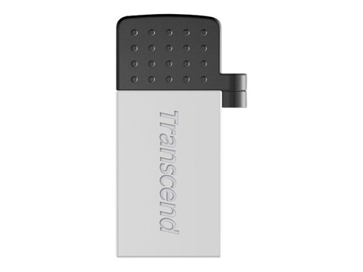 [2093904] TRANSCEND 16Go Clé USB 2.0 OTG Argentée