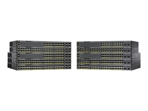[2200964] CISCO Catalyst2960-X 24GigE PoE 370W 4x1