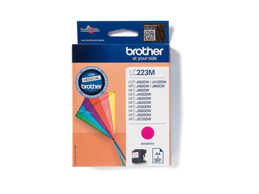 [2201800] BROTHER LC223M cartouche magenta 550p