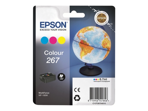 [2306636] EPSON 2LB 267 ink cartridge cyan magenta