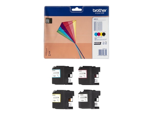 [2329427] BROTHER Pack blister de 4 cartouches