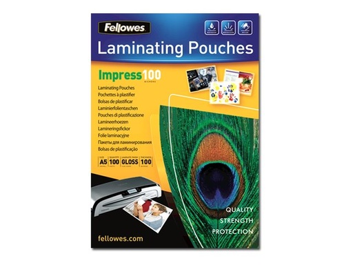 [2366007] FELLOWES POCHETTES A4 100 MICRONS X 100
